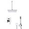 Ceiling Rain Shower System with Handheld, Rain Shower Head, Shower Faucet Set